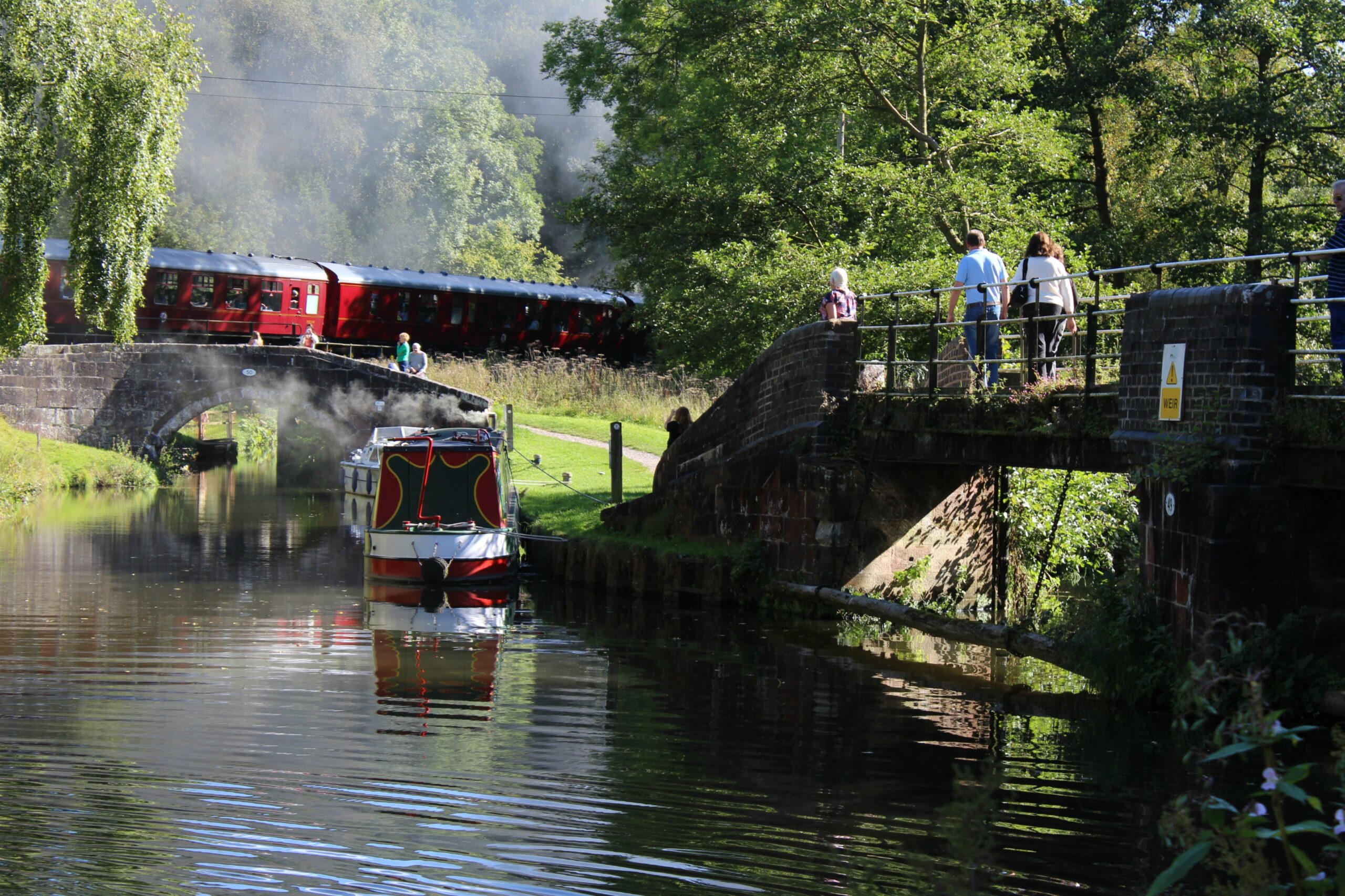 Canal boat holidays on the Caldon Canal