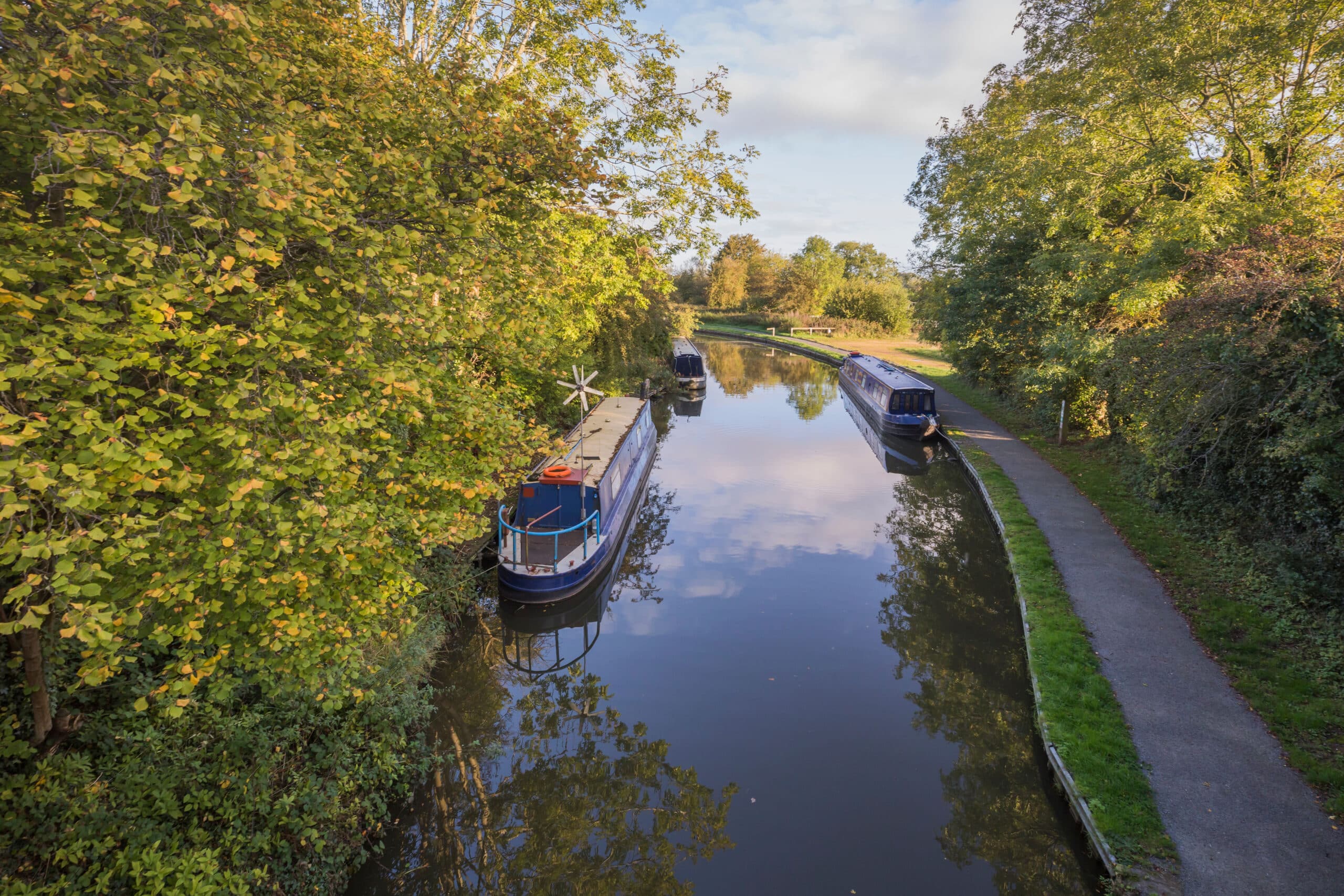 Best autumn canal boat holidays in England and Wales