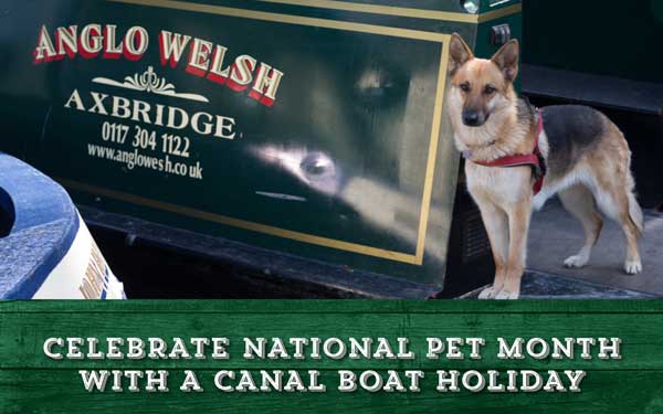 Celebrate National Pet Month With a Canal Boat Holiday