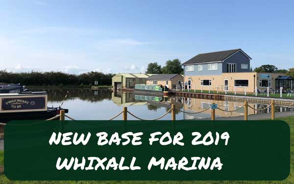 Whixall Marina, new base for 2019