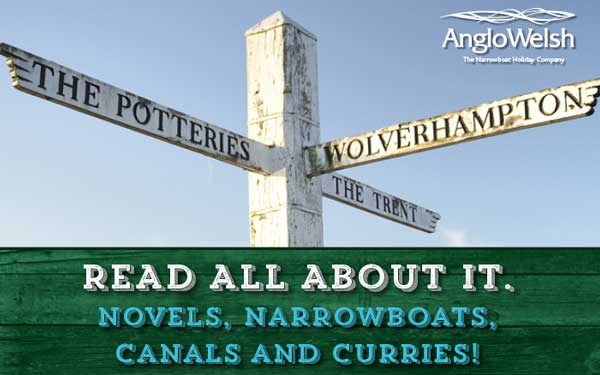 Read all about it. Novels, narrowboats, canals and curries!