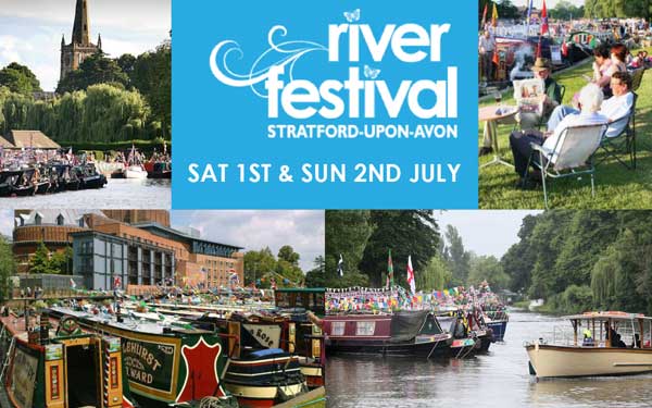 Celebrate Shakespeare and the start of summer at Stratford’s 2017 River Festival