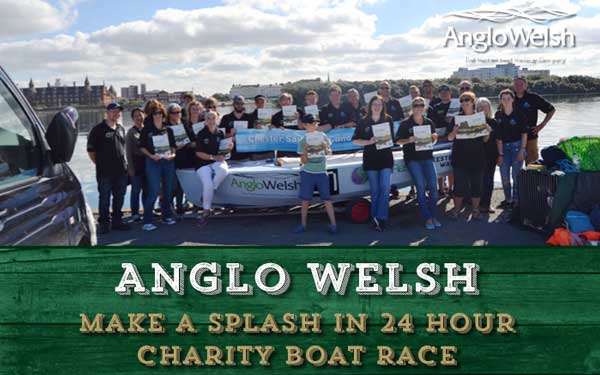 Anglo Welsh men make a splash in 24 hour charity boat race