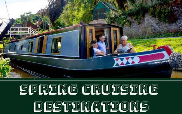 Beautiful canal boat holiday Spring Cruising Routes