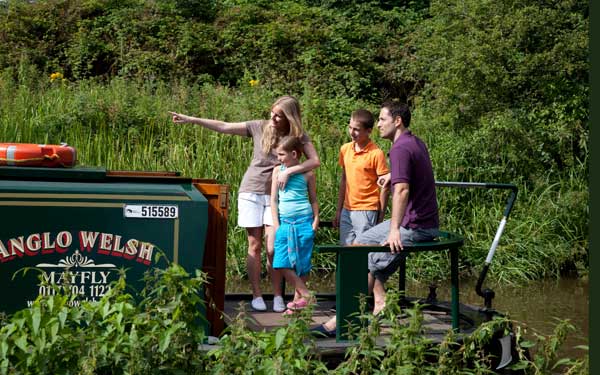 Enjoy a family canal boat holiday adventure afloat this summer, closer to home