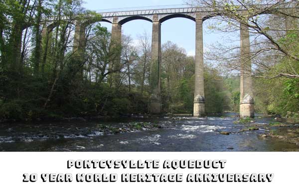 Pontcysyllte Aqueduct celebrates 10 years of World Heritage Status