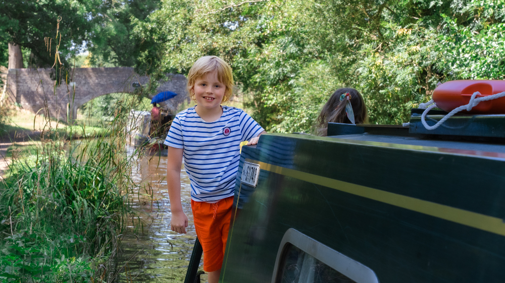 Escape into the countryside on a canal boat this Spring