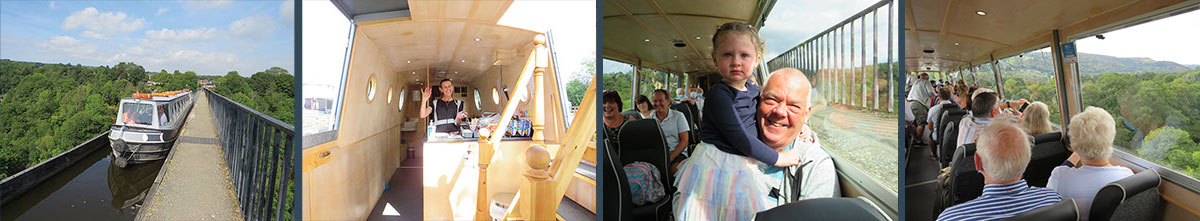 llangollen canal trips over aqueduct