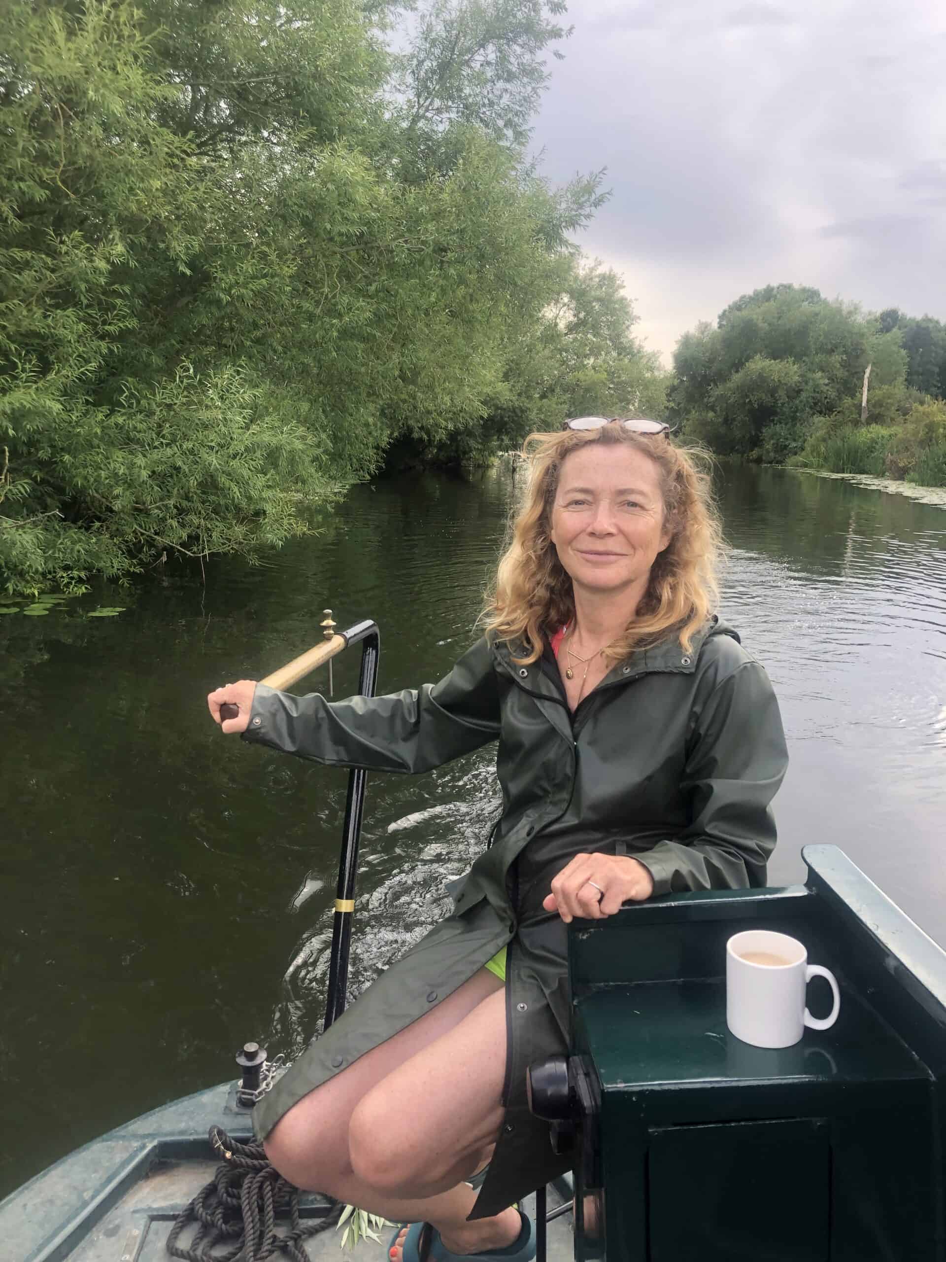 Canal boat holiday on the River Avon