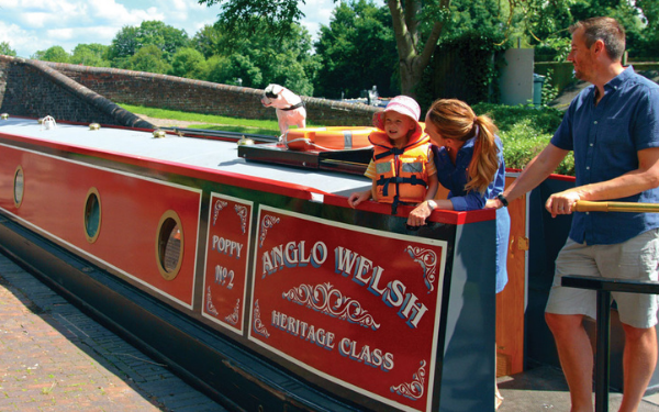 Best family canal boat holidays in England and Wales
