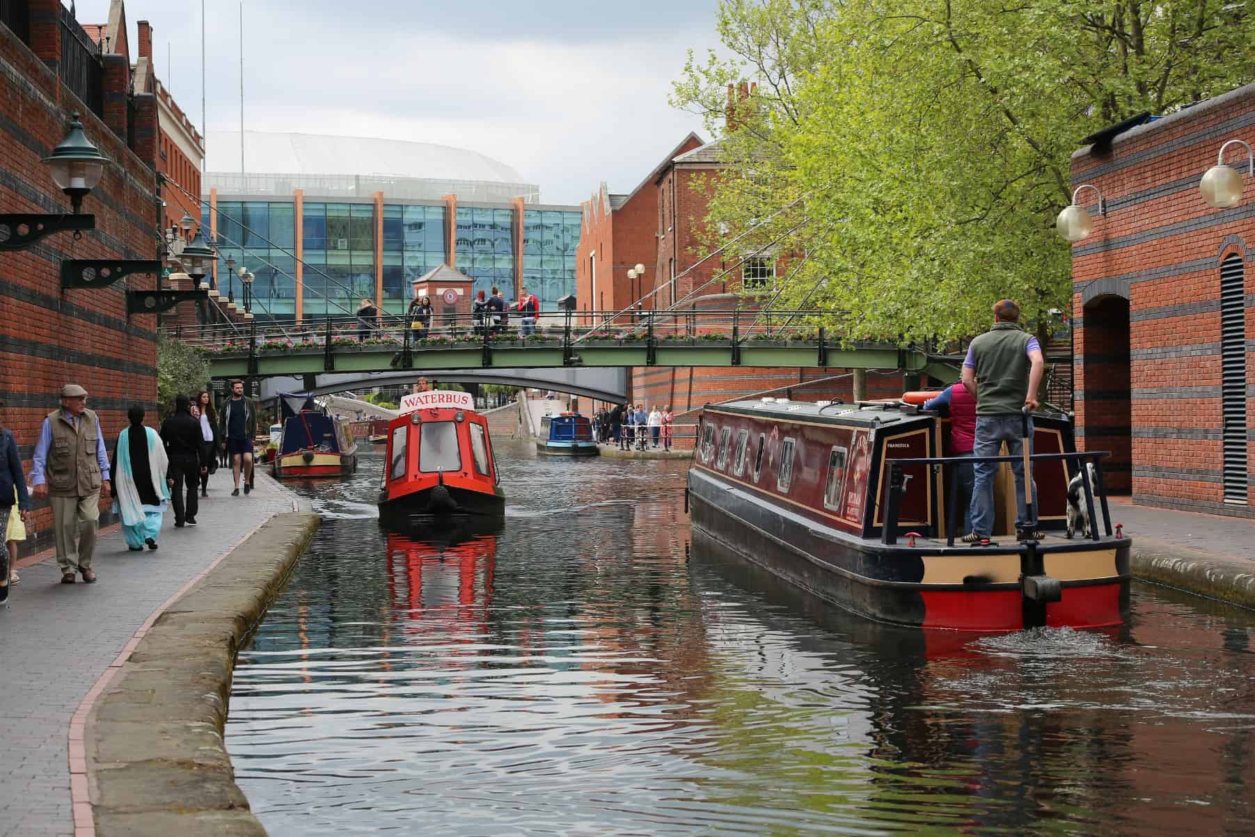 Canal boat holidays in Birmingham