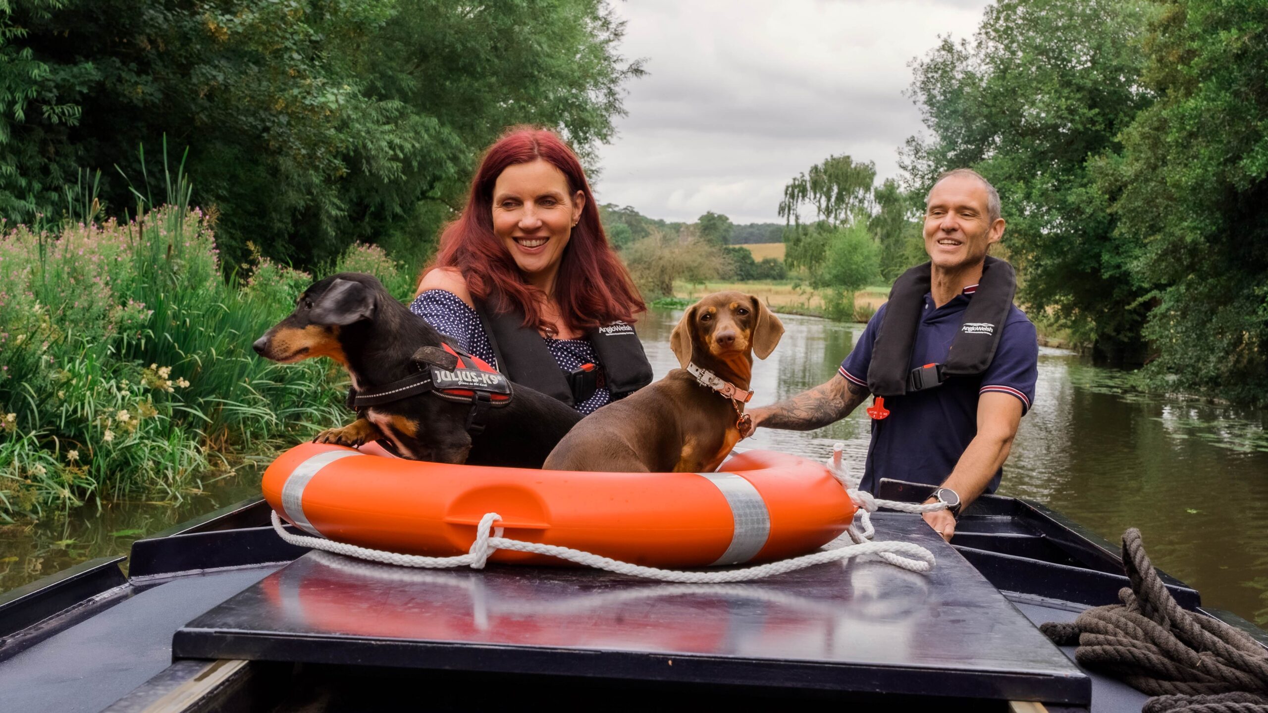 Summer holiday fun taking place along the canals