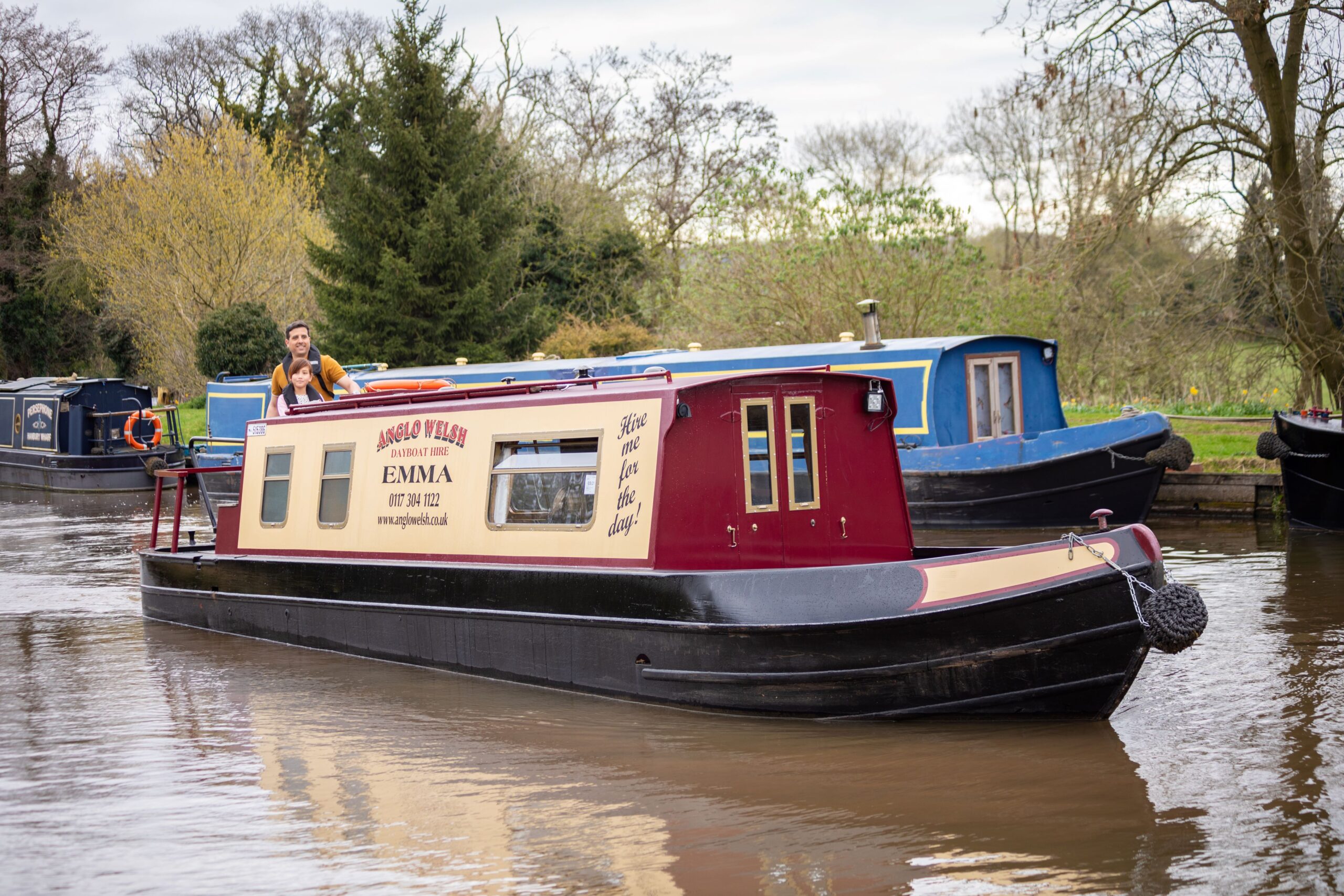 Hire a canal boat for the day