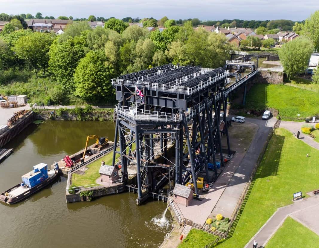Anderton Boat Lift in Cheshire