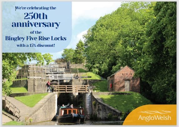 Celebrating the Bingley Five Rise Locks 250th anniversary