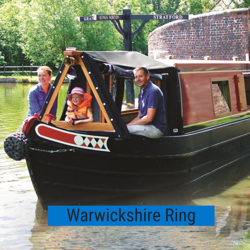 Cruise around the Warwickshire Ring on a canal boat holiday